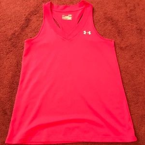UA racer back tank top